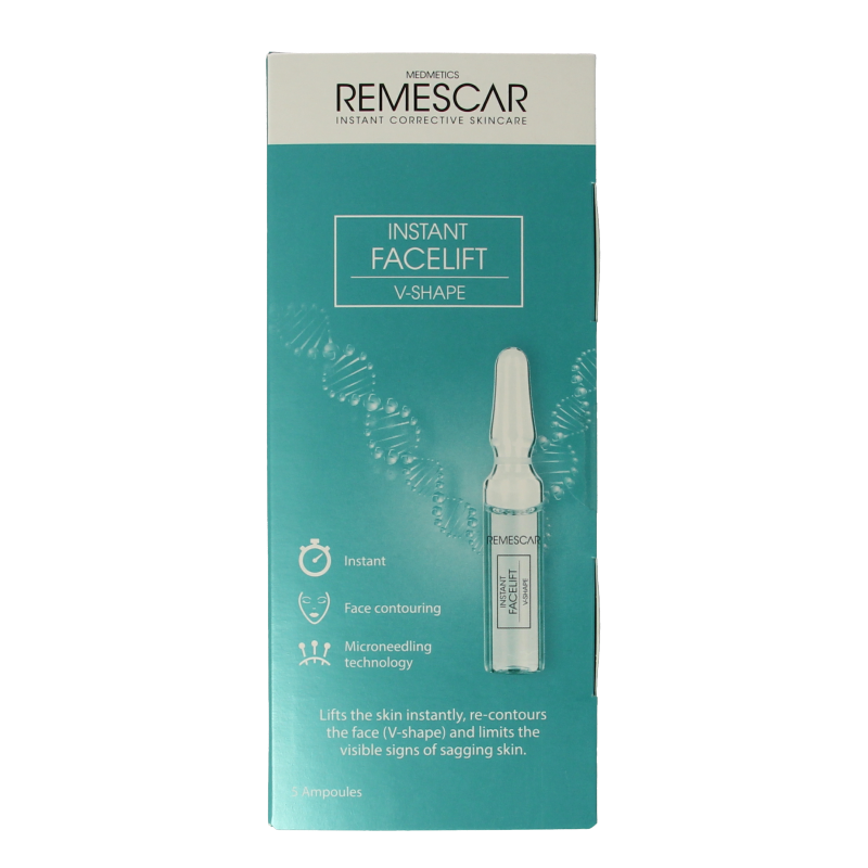 Remescar Instant facelift V-shaper 5 x 2ml 5 Ampullen