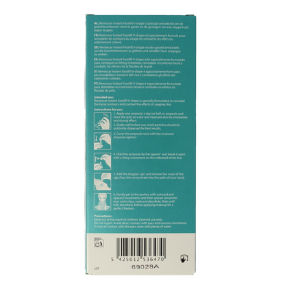Remescar Instant facelift V-shaper 5 x 2ml 5.00 Ampullen