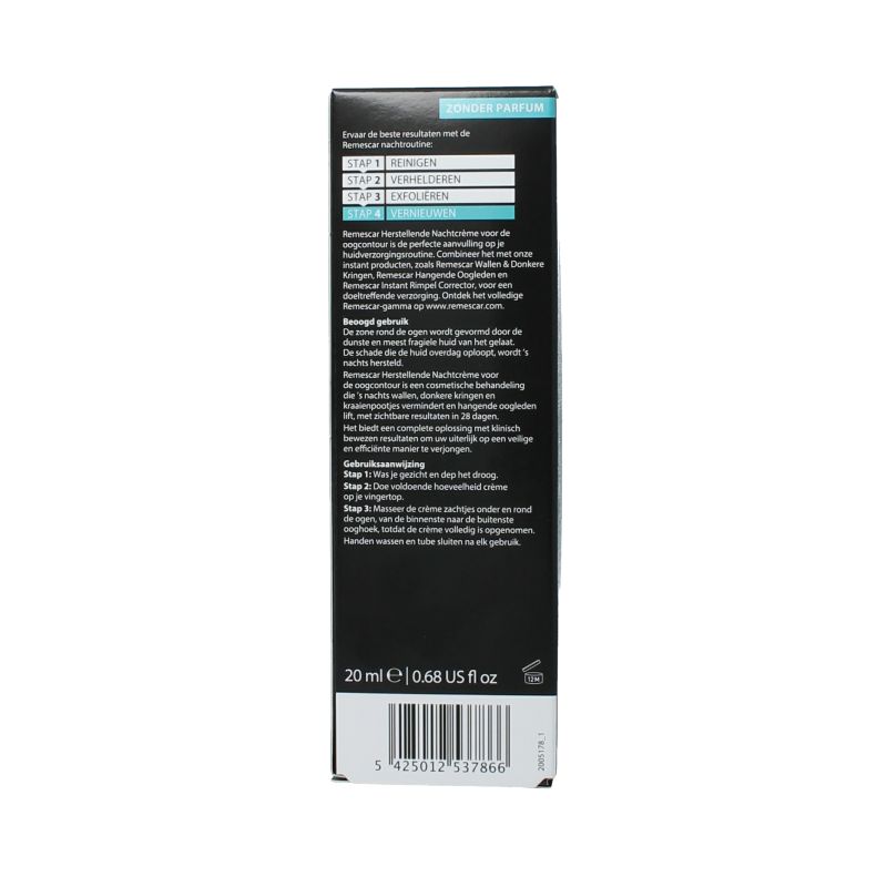 Remescar Oogcontour nachtcreme 20 Milliliter