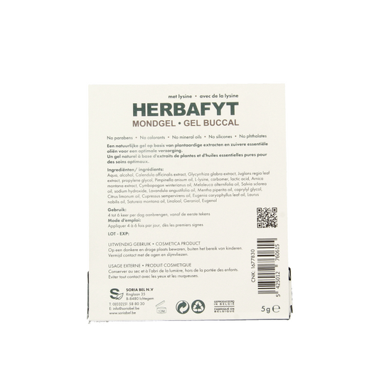 SoriaBel Herbafyt gel 5 Gram