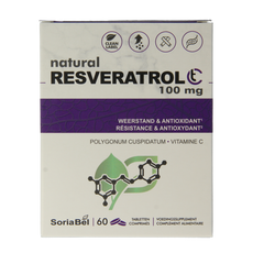 SoriaBel Resveratrol CT 100mg 60.00 Tabletten