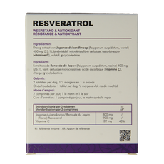 SoriaBel Resveratrol CT 100mg 60.00 Tabletten