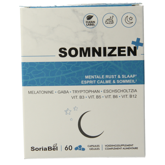 SoriaBel Somnizen plus met escholtzia 60 Capsules