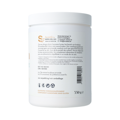 SoriaBel Collageen poeder peptan 350.00 Gram