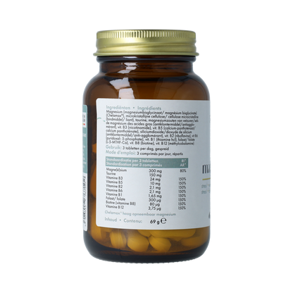 SoriaBel Magnesium plus bio-actief 60.00 Tabletten