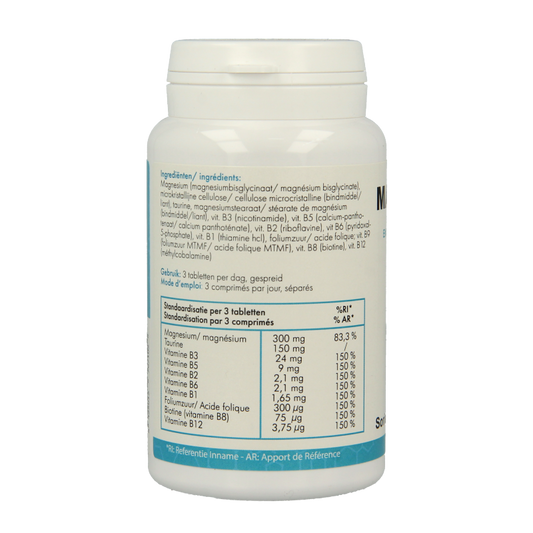 SoriaBel Magnesium plus bio-actief 60 Tabletten