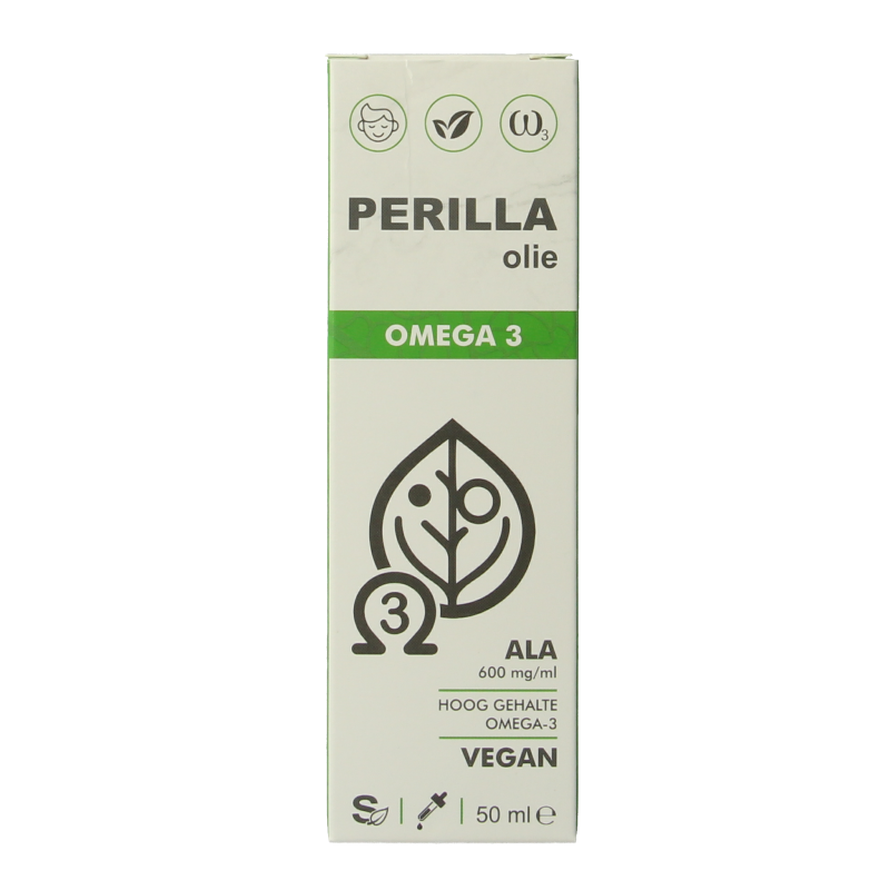 Soriphar Perilla olie omega 3 bio 50 Milliliter