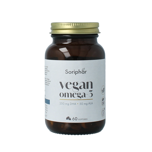 Soriphar Omega 3 DHA + ALA vegan 60.00 Softgels