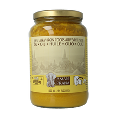 Amanprana Kokos-olijf-rode palm bio 1600.00 Milliliter
