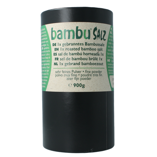 Bambu Salz Bamboezout zeer fijn 1x gebrand 900 Gram