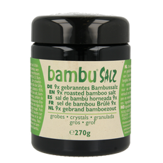 Bambu Salz Bamboezout grof 9x gebrand 270 Gram