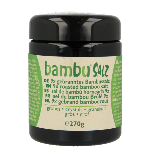 Bambu Salz Bamboezout grof 9x gebrand 270 Gram