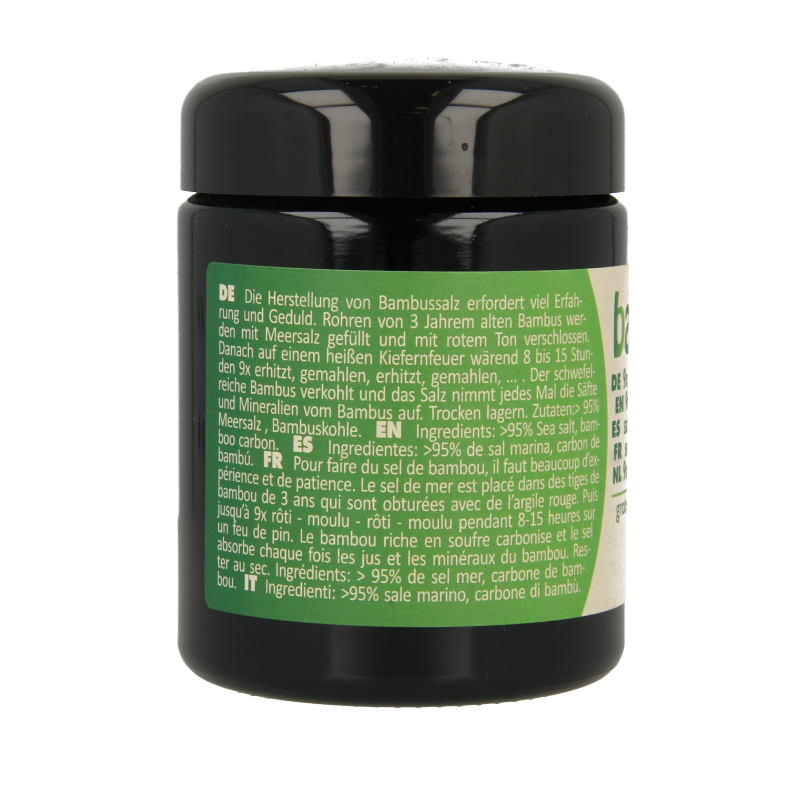 Bambu Salz Bamboezout grof 9x gebrand 270 Gram