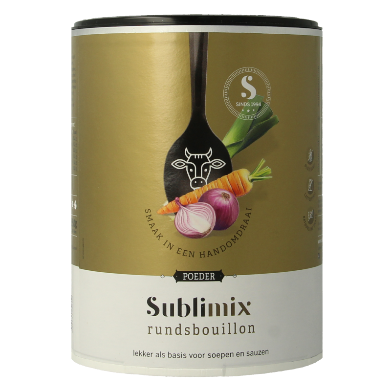 Sublimix Rundvleesbouillon glutenvrij  550 Gram