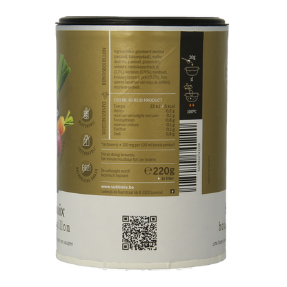Sublimix Rundvleesbouillon glutenvrij  220 Gram