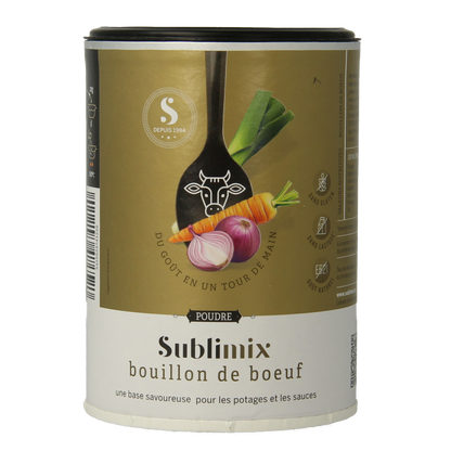 Sublimix Rundvleesbouillon glutenvrij  220 Gram