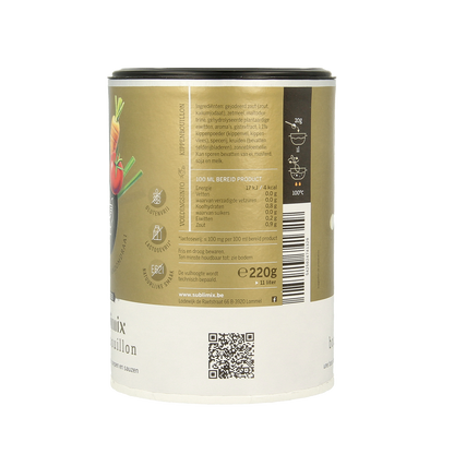 Sublimix Kippenbouillon glutenvrij  220.00 Gram