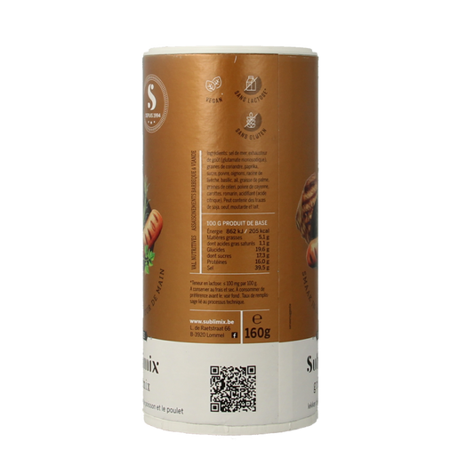 Sublimix Grillfix glutenvrij 160 Gram