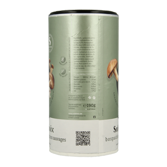 Sublimix Bospaddenstoelensoep glutenvrij 190.00 Gram