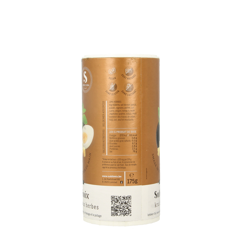 Sublimix Kruidenzout glutenvrij 175 Gram