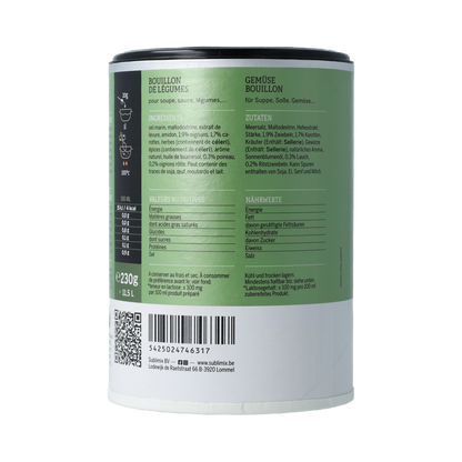 Sublimix Groentebouillon glutenvrij 230.00 Gram