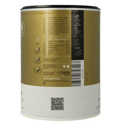 Sublimix Groentebouillon glutenvrij 540 Gram