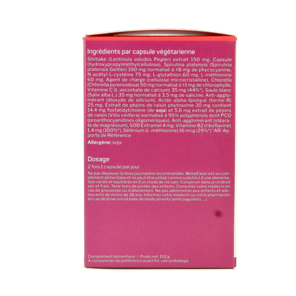 Nutrisan Metalclean 120 Capsules