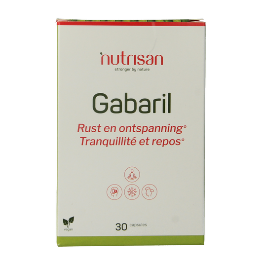 Nutrisan Gabaril 30 Vegetarische capsules