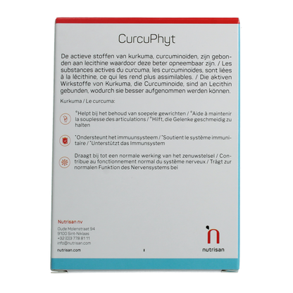 Nutrisan Curcuphyt 120.00 Capsules