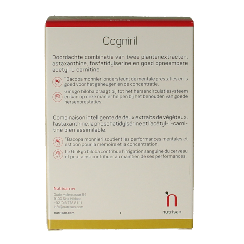 Nutrisan Cogniril 60 Capsules
