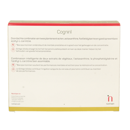 Nutrisan Cogniril 120.00 Capsules