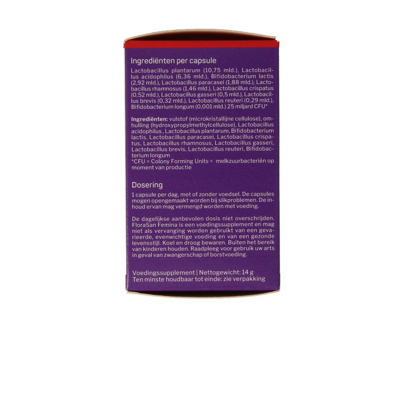 Nutrisan Florasan femina 30 Capsules