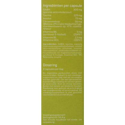 Nutrisan Gabaril 60 Capsules