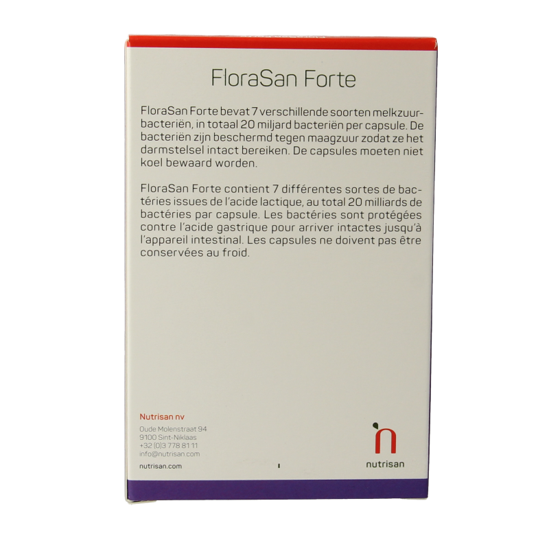 Nutrisan Florasan forte 30 Capsules