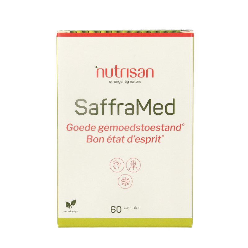 Nutrisan Safframed 60 Vegetarische capsules