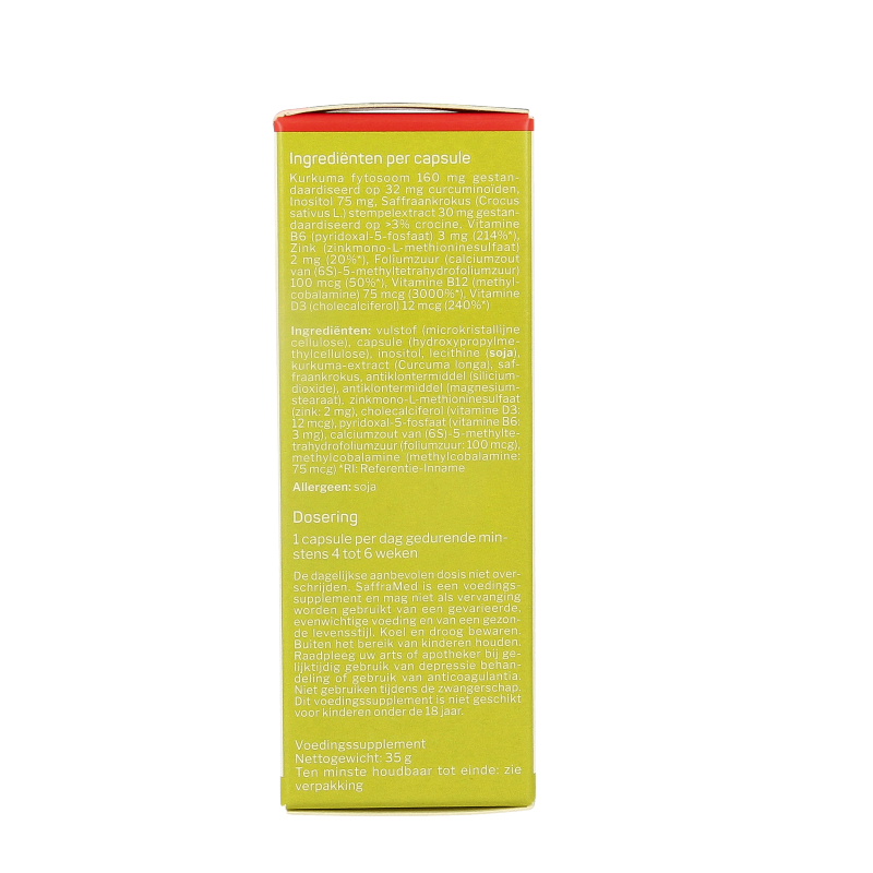 Nutrisan Safframed 60 Vegetarische capsules