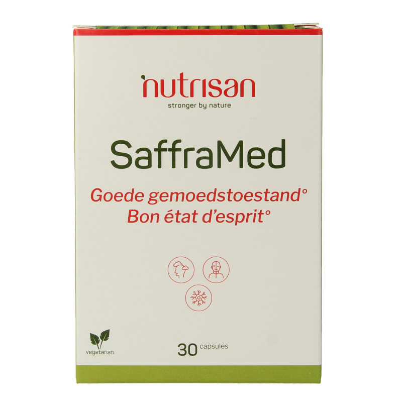 Nutrisan Safframed 30 Vegetarische capsules