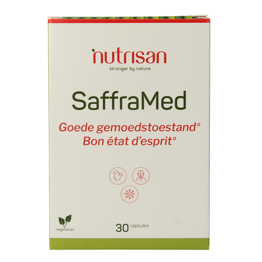 Nutrisan Safframed 30 Vegetarische capsules