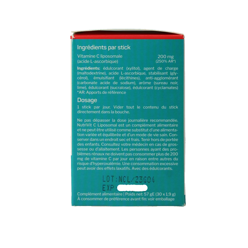 Nutrisan Nutrivit C liposomal 30 Stuks