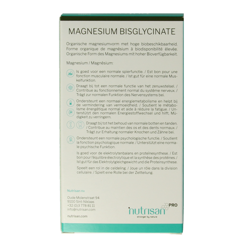 Orthonutrients Magnesium bisglycinate 90 Tabletten