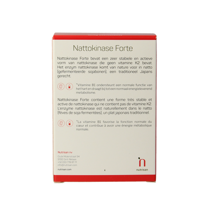 Nutrisan Nattokinase forte 100mg 120.00 Capsules