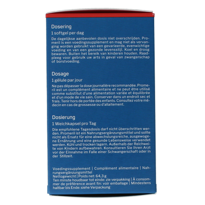 Nutrisan Promeril 60 + 30 gratis 90.00 Softgels