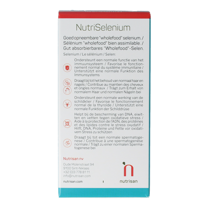 Nutrisan Nutriselenium 90.00 Vegetarische capsules