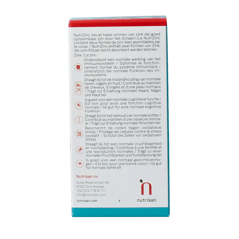 Nutrisan Nutrizinc 90 Capsules