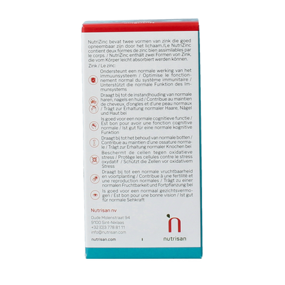 Nutrisan Nutrizinc 90.00 Capsules