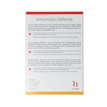 Nutrisan Immunosan defense 90 Vegetarische capsules