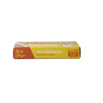 Vcubes Bouillonblokjes no chicken bio 72 Gram