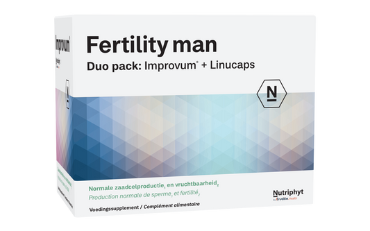 Nutriphyt Fertility man duo 2 x 60 capsules 120 Capsules