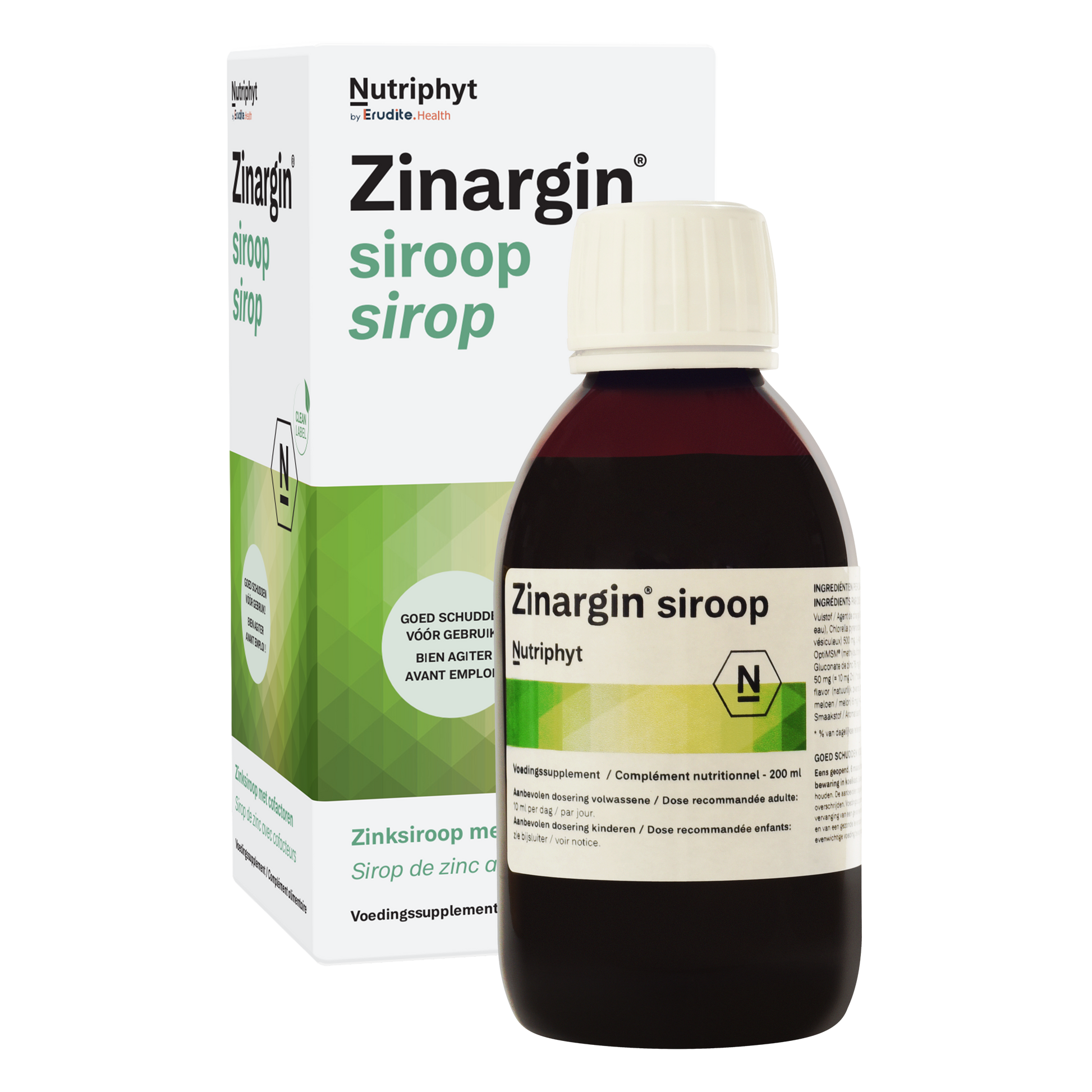 Nutriphyt Zinargin siroop 200.00 Milliliter