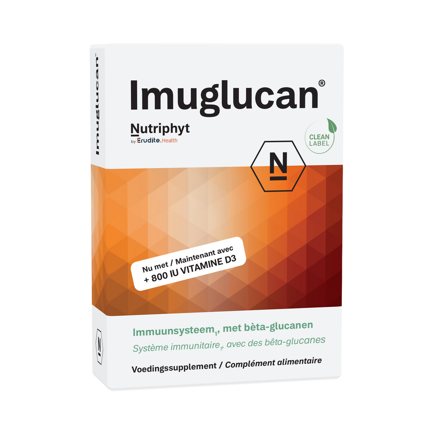 Nutriphyt Imuglucan 30 Vegetarische capsules